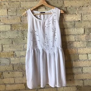 Summer patchwork eyelet beach dress. From Topshop